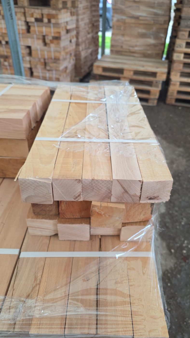 Quadrotti di Faggio Premium decortecciati